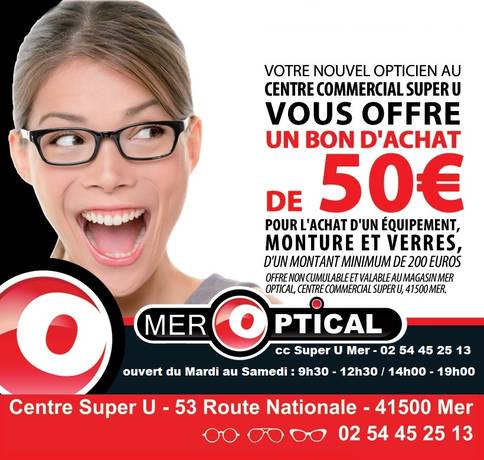 Actualité optique opticien : remise 50€