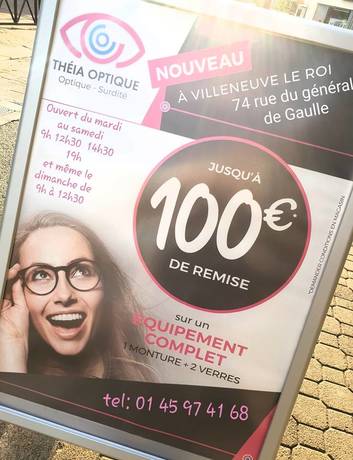 Actualité optique opticien : 100€ de remise*