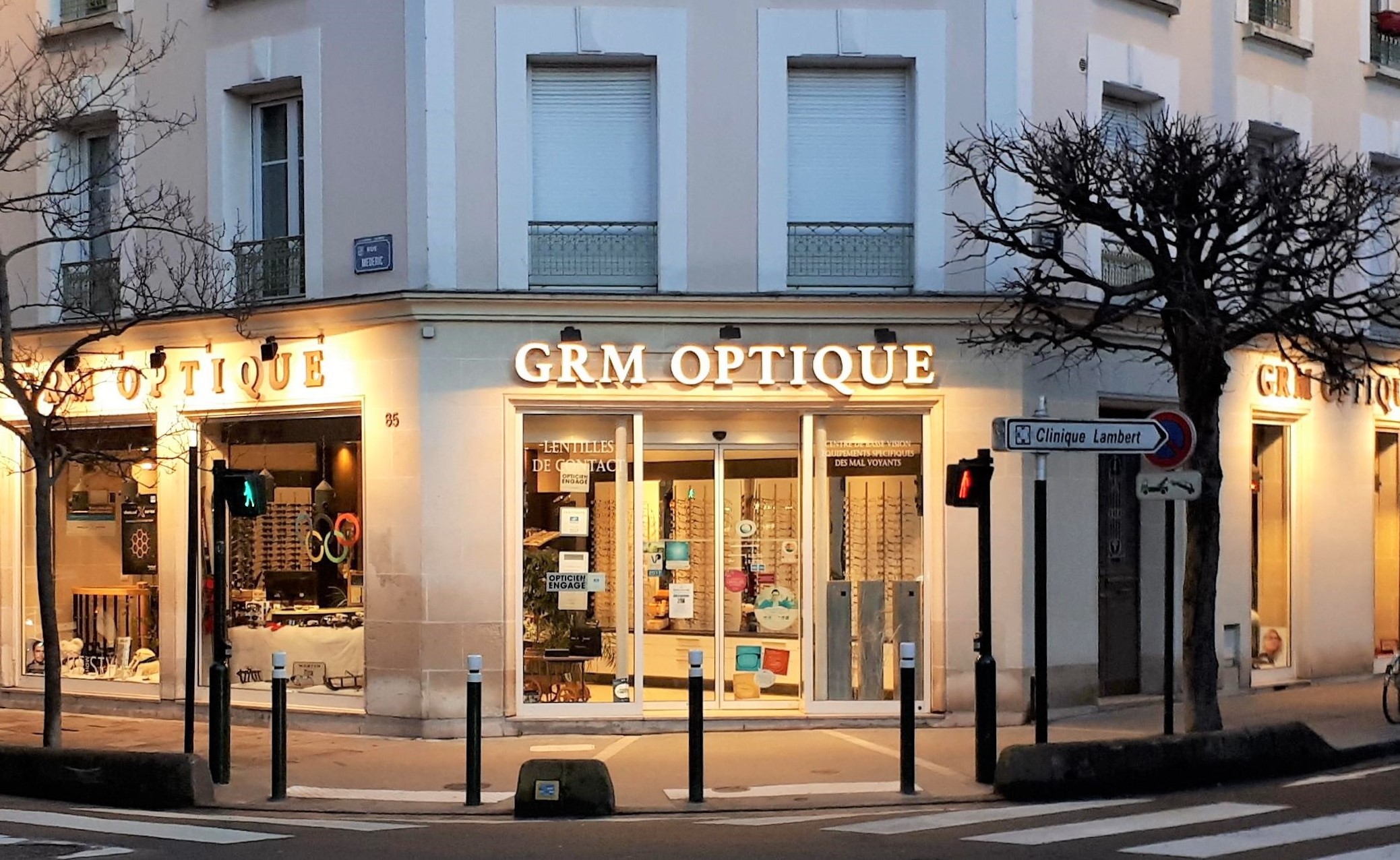 Opticien : GRM OPTIQUE, 85 RUE MEDERIC, 92250 LA GARENNE COLOMBES