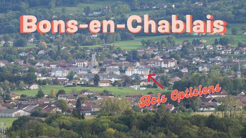 Opticien : BOIS OPTICIENS, 184 rue de la scie, 74890 BONS EN CHABLAIS