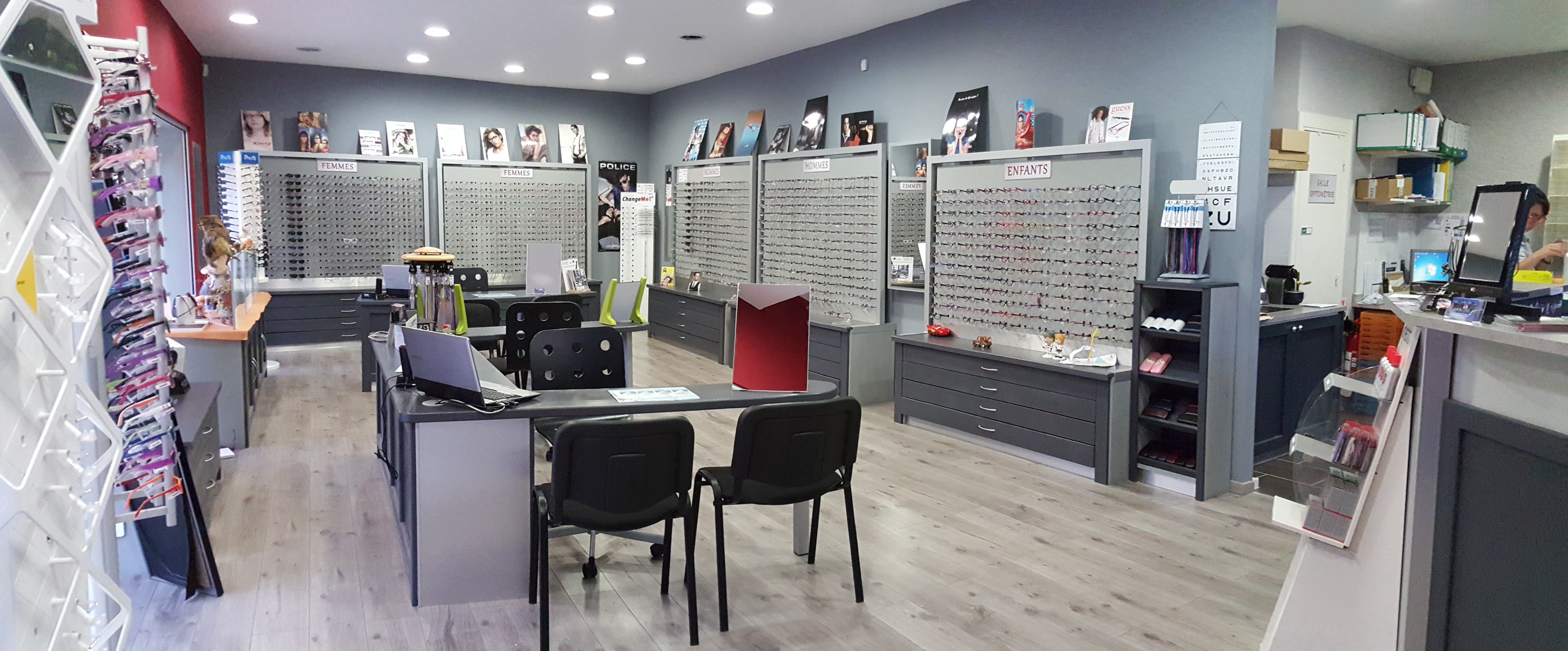 Opticien : LAUR'OPTIC, 26, boulevard Yvan Pelissier, 11590 CUXAC D'AUDE