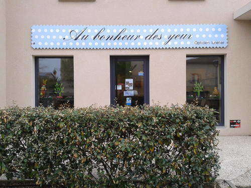 Opticien : Au bonheur des yeux, 18 des Filoches, 26730 Hostun