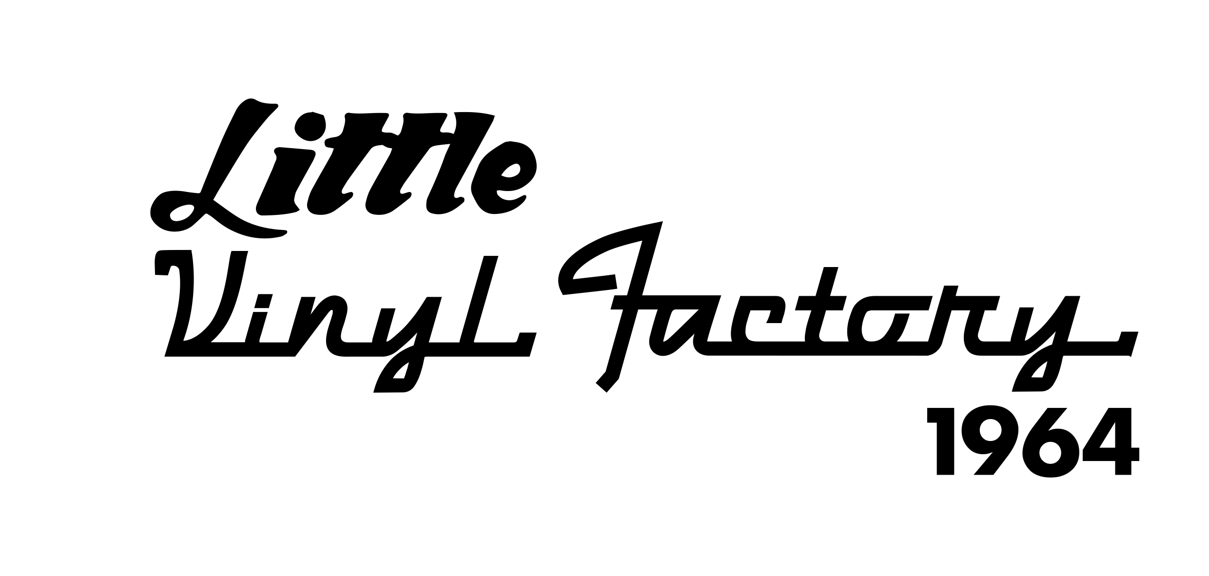 logo : LITTLE VINYL FACTORY