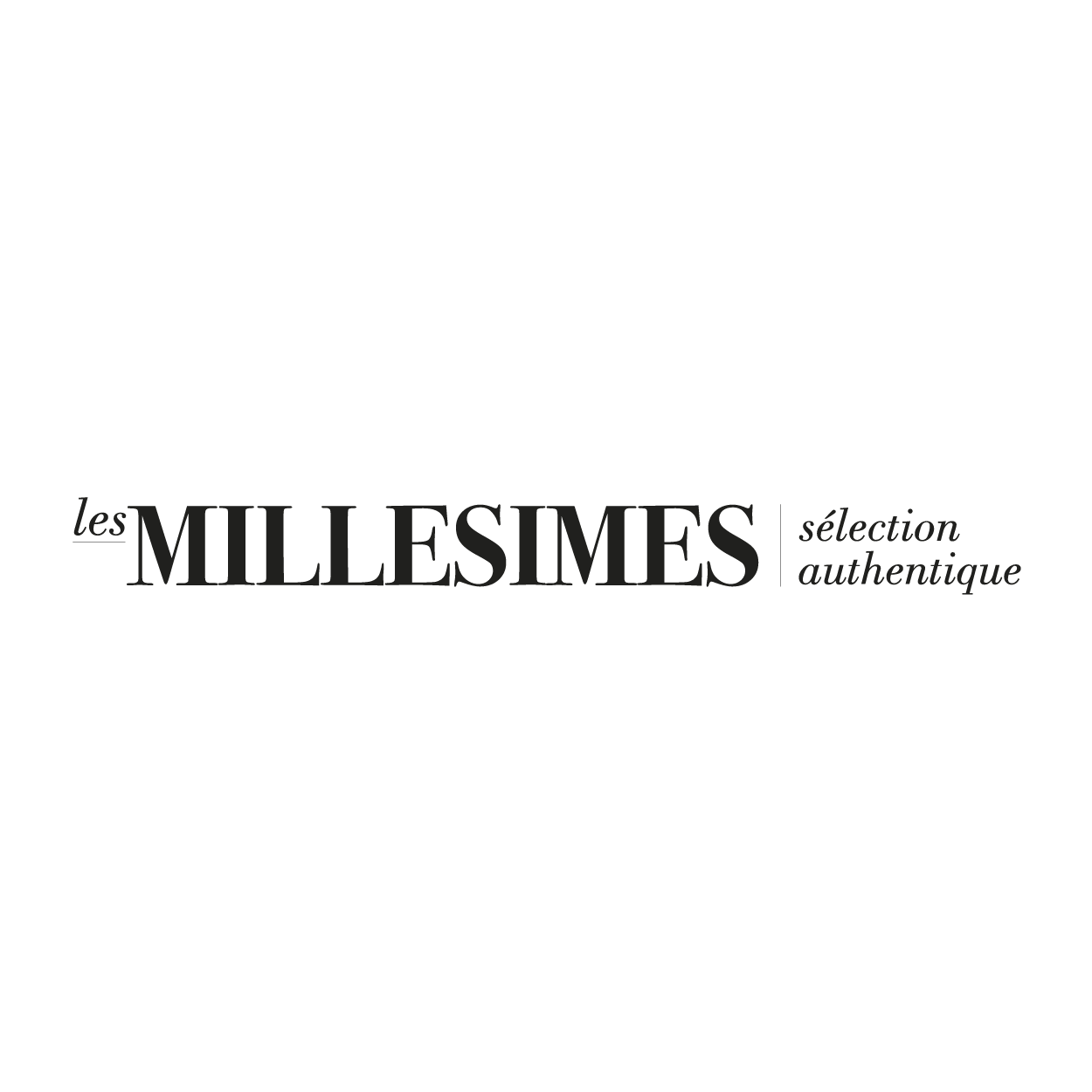 logo : LES MILLESIMES