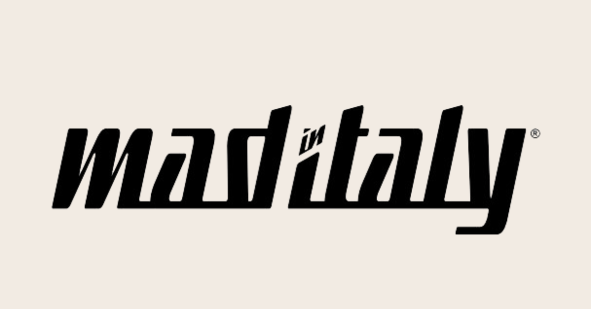 logo : MAD IN ITALY
