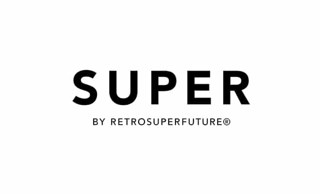 logo : SUPER BY RETROSUPERFUTURE