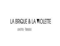 logo : LA BRIQUE ET LA VIOLETTE