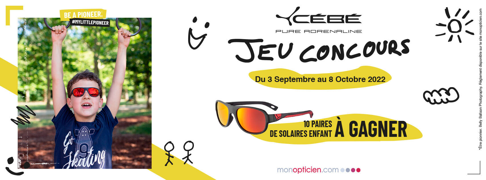 Bulletin optique cdo : Participez au grand jeu concours de la rentrée Monopticien.com