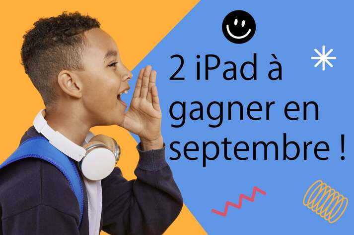 Image actualité 2 iPad à gagner !