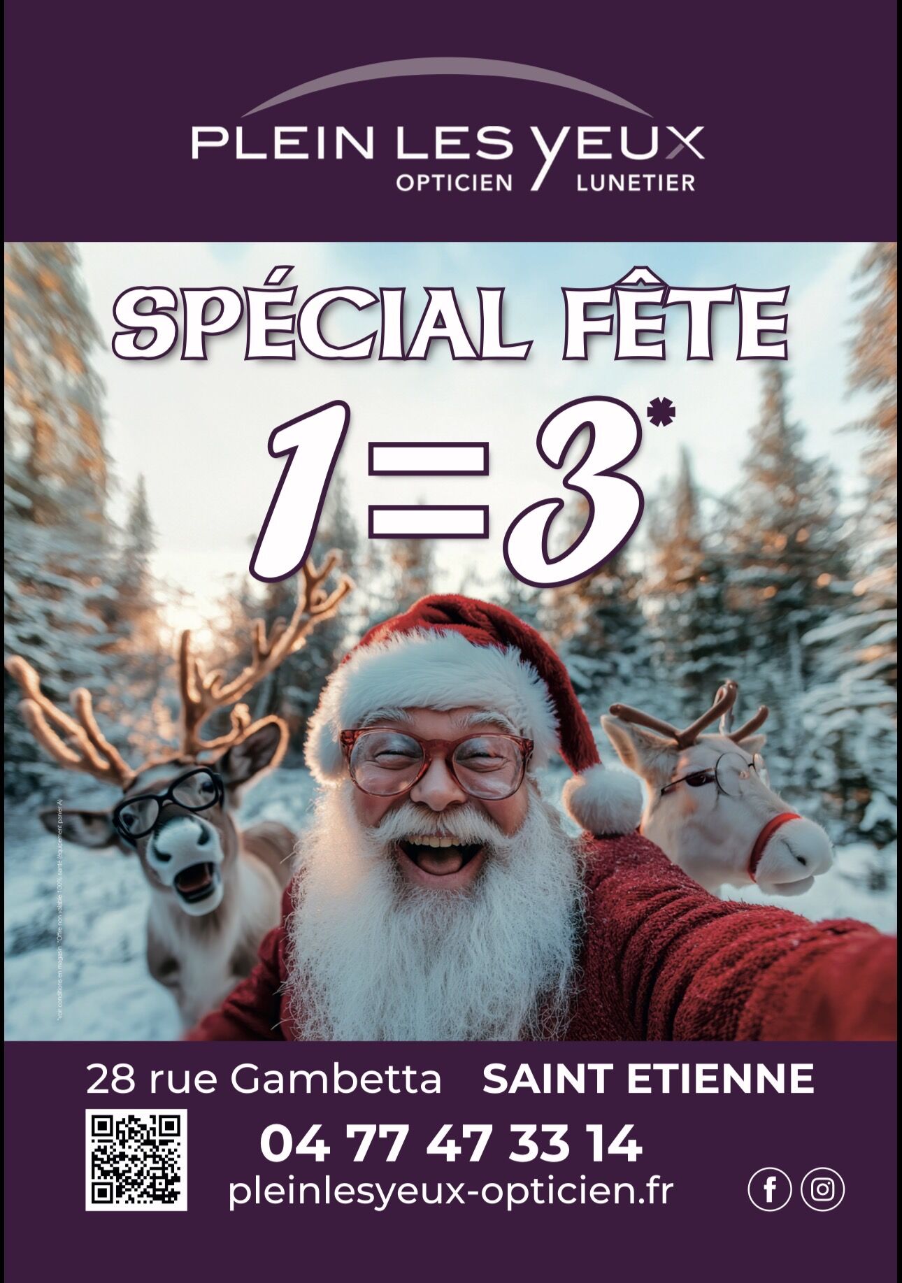 Image de l'actualité Offre spéciale fête 1=3