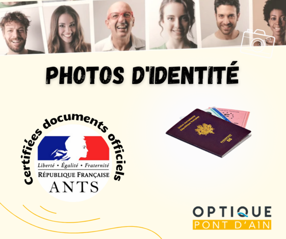 Actualité optique opticien : Photos d'identité