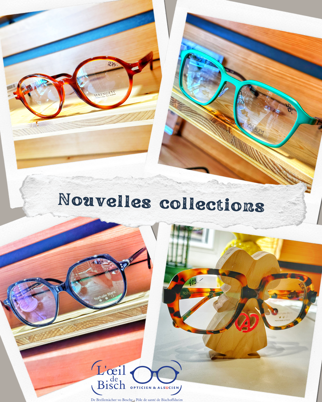 Bulletin optique opticien : Nouvelles collections créateurs français