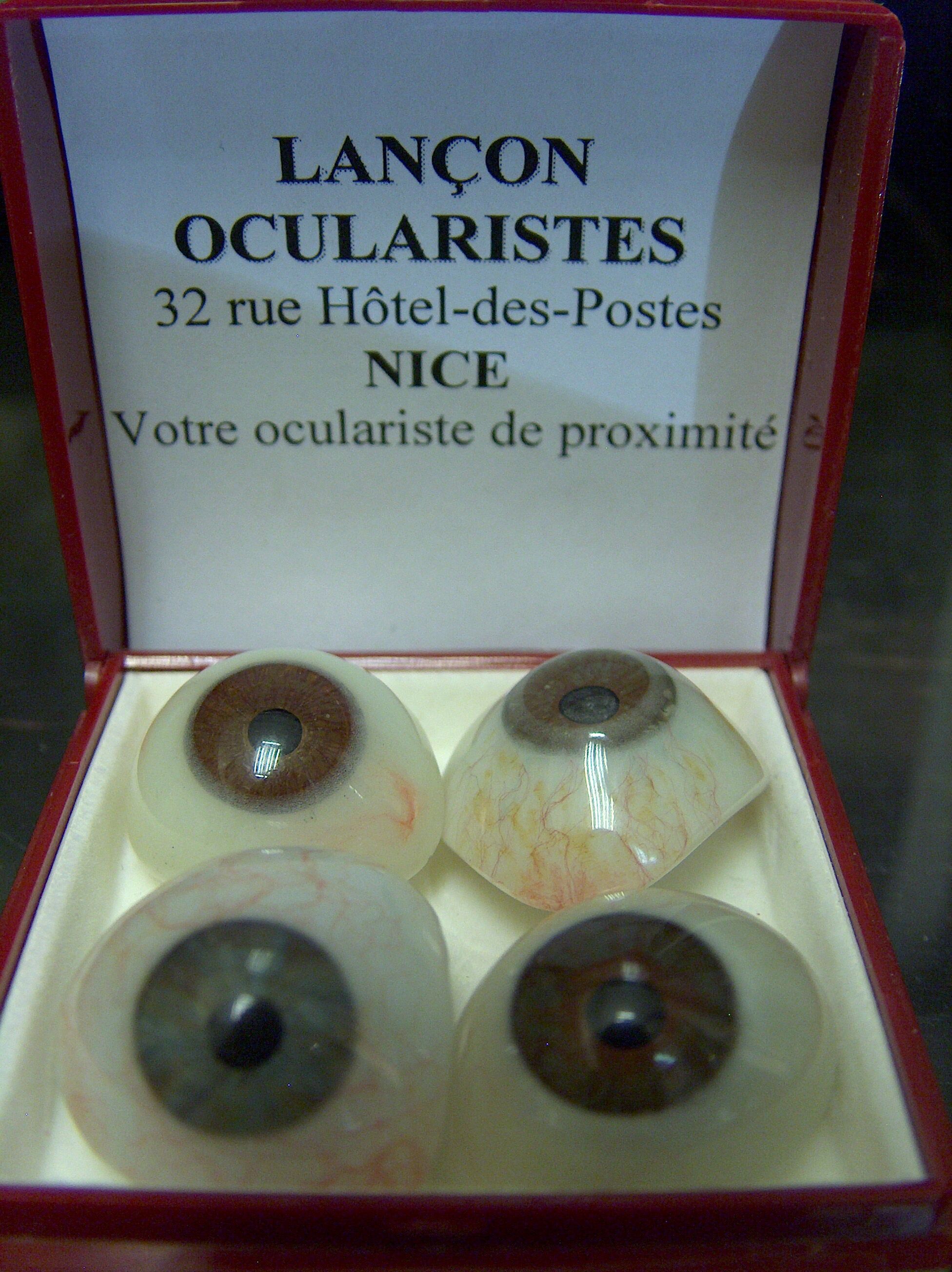 Bulletin optique opticien : PROTHÈSE OCULAIRE