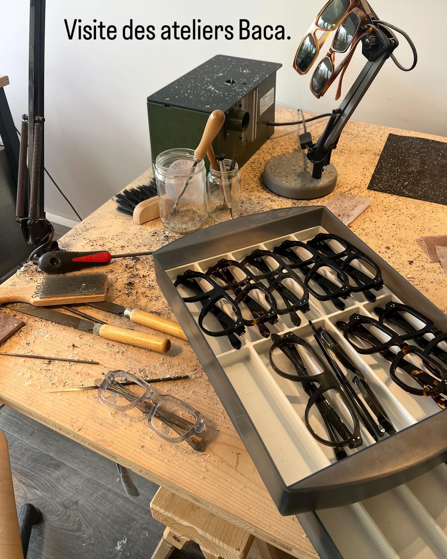 Image de l'actualité Venez découvrir  BACA les lunettes optiques et solaires fabriquées main à Bordeaux...
