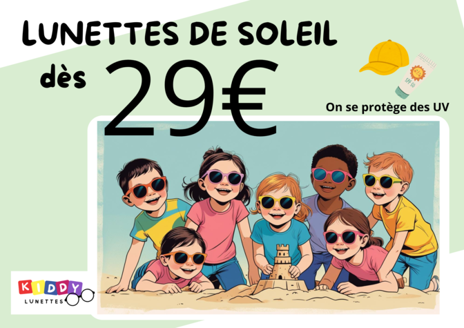 Actualité optique opticien : LES SOLAIRES DES 29 euros