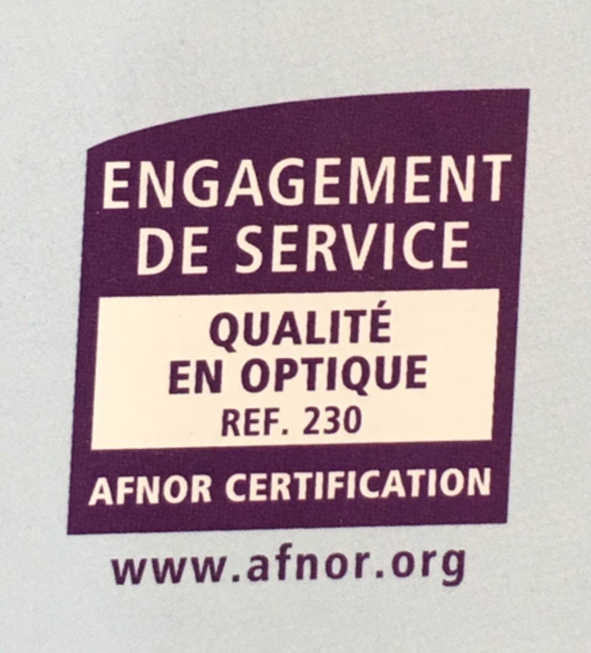 Actualité optique opticien : afnor