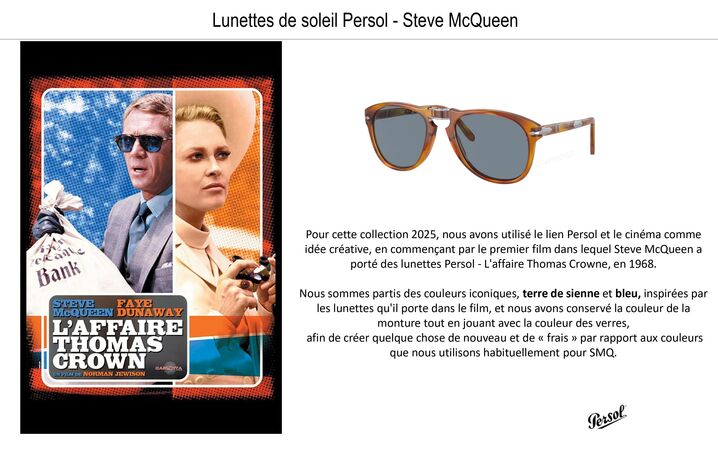 Image actualité Lunettes de soleil Persol - Steve McQueen