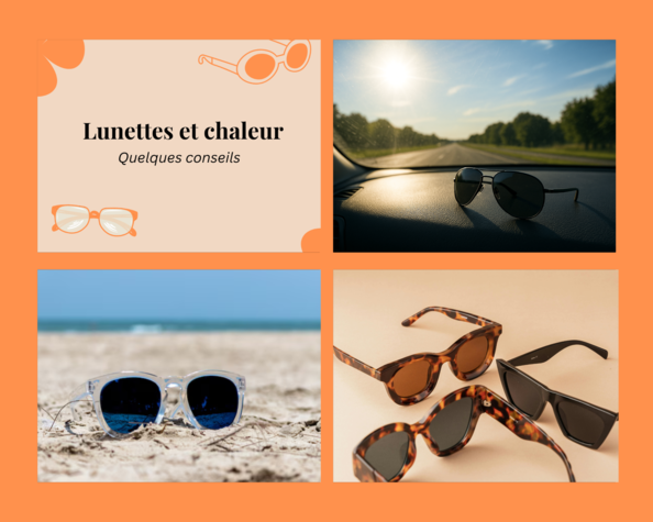 Image actualité Lunettes et chaleur