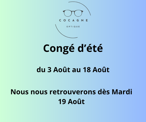 Image actualité Congé d'été