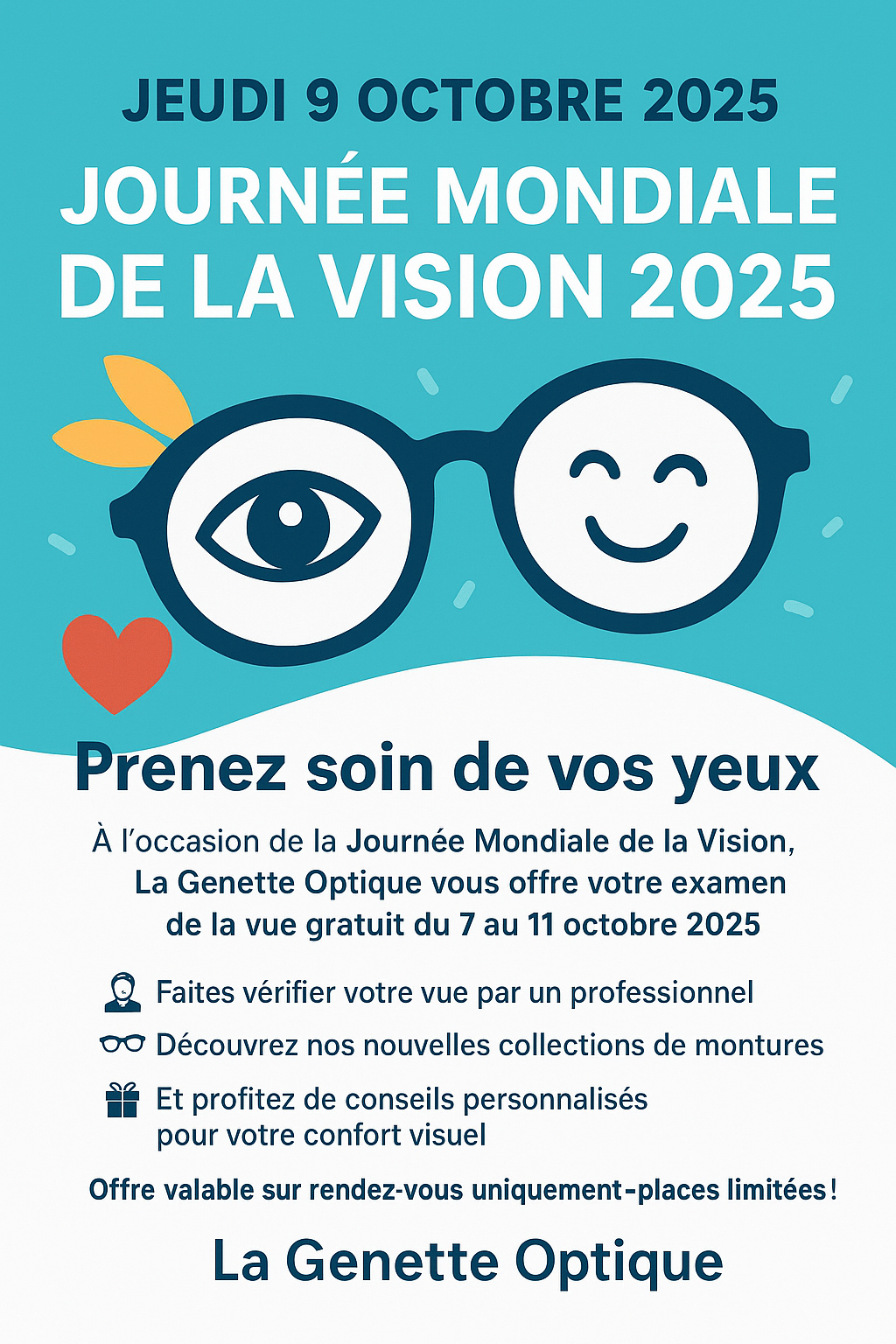 Image de l'actualité JOURNÉE MONDIALE DE LA VISION 2025 !
