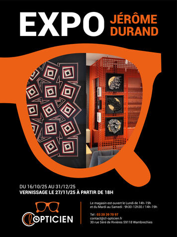 Image actualité EXPOSITION JEROME DURAND