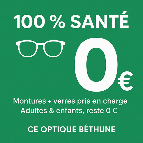 Image actualité Lunettes 0 € pour toute la famille !