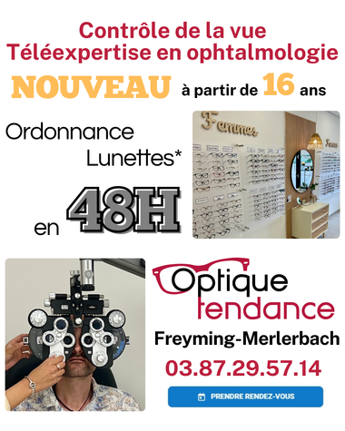 Image actualité Téléexpertise ophtalmologue, Ordonnance en 48H*