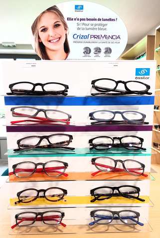 Image actualité Lunettes lumière bleue.