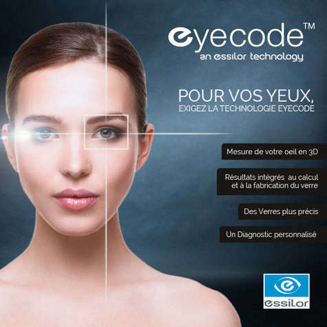 Actualité optique opticien : Expert Verres Essilor Eyecode