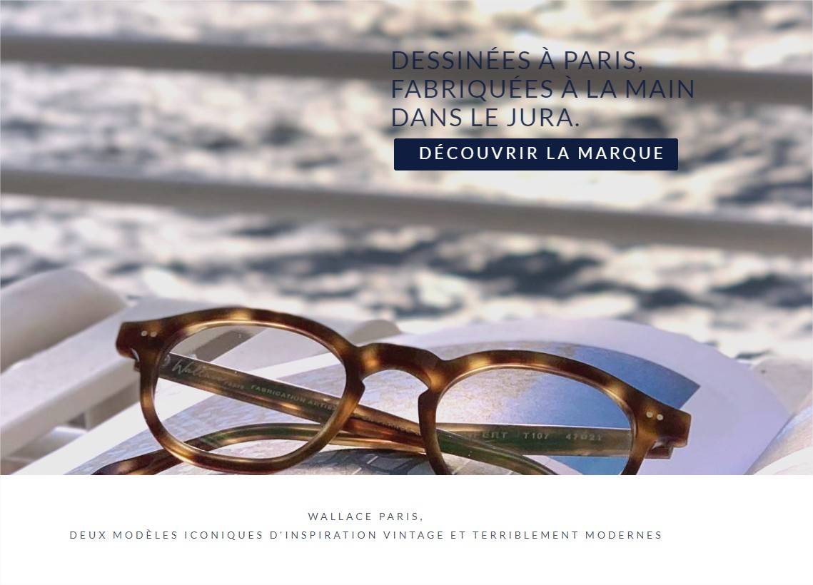 Actualité optique opticien : NEW : Lunette Wallace Paris, Nouvelles formes, Nouvelles couleurs