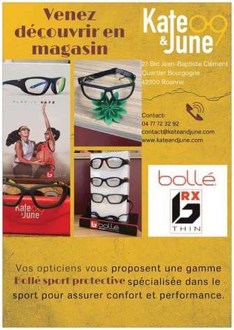 Actualité optique opticien : Montures BOLLE SPORT PROTECTIVE