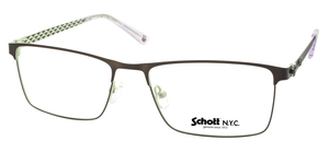 Lunettes homme vue  de la marque SCHOTT NYC : PRESIDENT 023 02