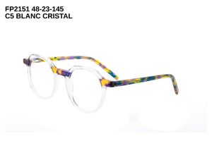 Lunettes femme vue  de la marque ANAïS GVANI : Anaïs Gvani - FP2151 - C5 BLANC CRISTAL