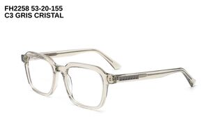 Lunettes homme vue  de la marque TOM JACKMAN : TOM JACKMAN - FH2258 - C3 GRIS CRISTAL