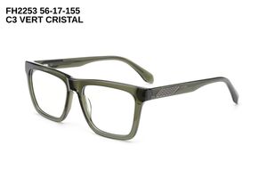 Lunettes homme vue  de la marque TOM JACKMAN : TOM JACKMAN - FH2253 - C3 VERT CRISTAL