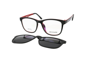 Lunettes femme solaire  de la marque SUN ECLIPSE : Sun Eclipse - 8216 - C5 rouge