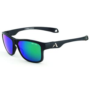 Lunettes homme solaire  de la marque ALTITUDE EYEWEAR : INFINITY NOIRE  FLASH VERT