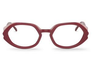 Lunettes femme vue  de la marque MR.BOHO : LANDINGHAM - BURGUNDY