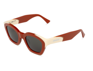 Lunettes femme solaire  de la marque MR.BOHO : TERRACOTTA - BARROSA - WITH CLASSICAL LENSES