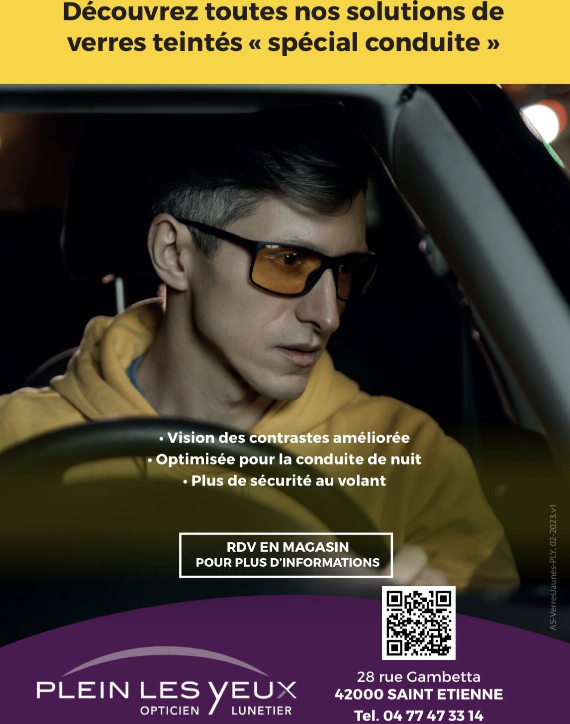 Verres jaunes