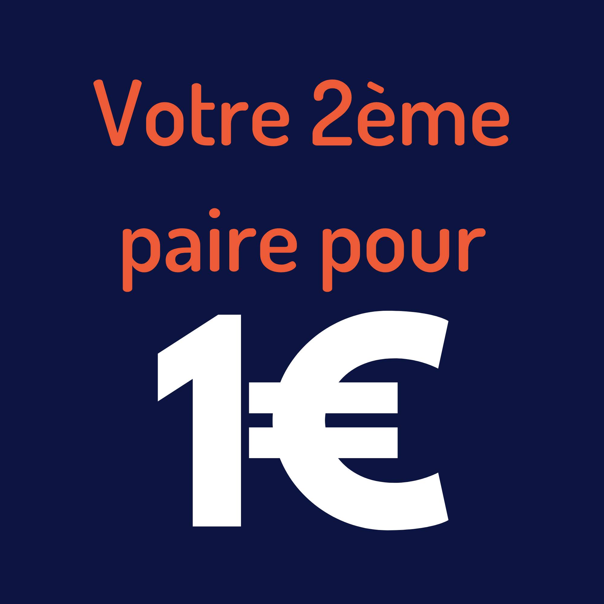 Actualité optique opticien : 2ème paire à 1€