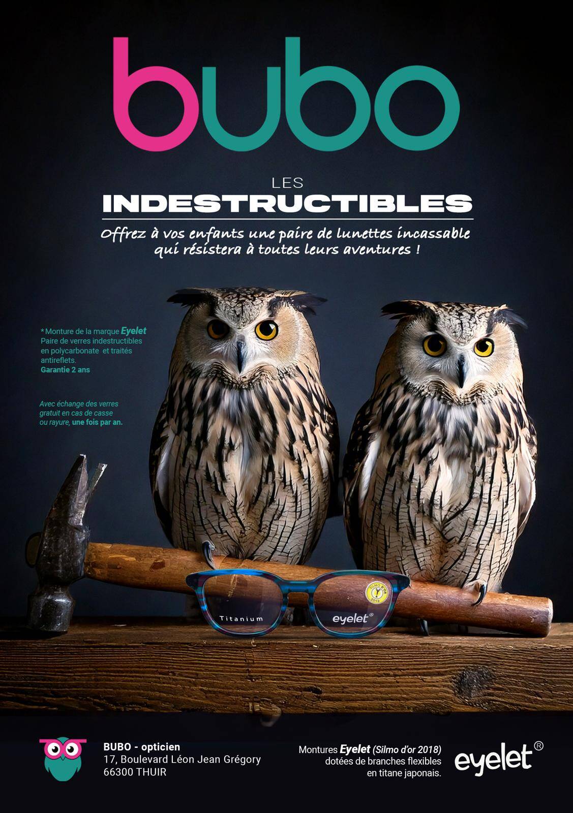 Actualité optique opticien : Les INDESTRUCTIBLES