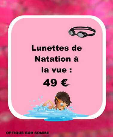 Lunettes de Natation