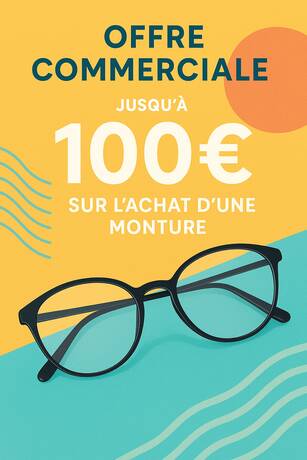 Jusqu'à 100€ offert !