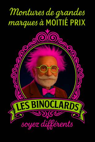 Montures de Grandes marques à MOITIÉ PRIX