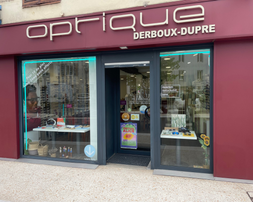 Photo du magasin OPTIQUE DERBOUX