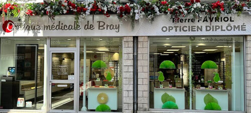 Magasin opticien indépendant OPTIQUE MEDICALE 77480 BRAY SUR SEINE
