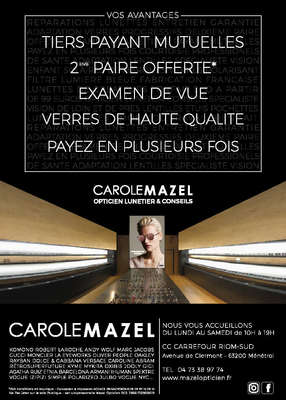 Photo du magasin MAZEL OPTICIEN