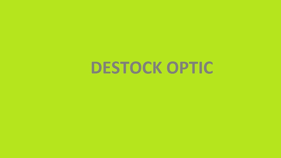 Magasin opticien indépendant DESTOCK OPTIC 13006 MARSEILLE