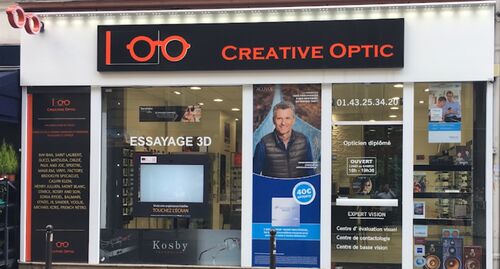 Photo du magasin CREATIVE OPTIC